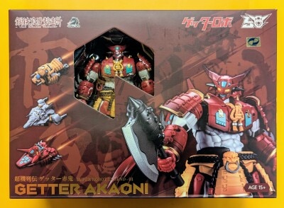 Steel Romantic production Super Machine Legend series DRAGON HORSE x IRON ROMANCE WORKSHOP Getter Akaoni