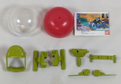 Bandai Deformed Spiral Zone/Multicolor One-piece Molded Model Part 3 Fighting Bird Green รูปภาพ 1