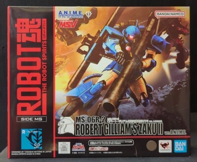Bandai Spirits - The Robot Spirits<side ms=""> Mobile Suit Gundam MSV MS-06R-2 Robert Gilliam's High Mobility Type Zaku ver. ANIME </side> hình ảnh 1