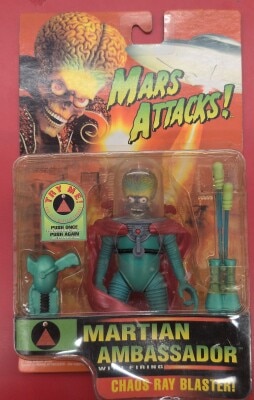 TRENDMASTERS (ACTION FIGURE) MARTIAN AMBASSADOR / WITH FIRING