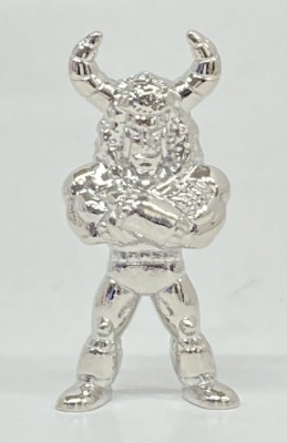 Bandai Die-cast Kinkeshi 10/Kinnikuman Buffaloman(silver metal plating ver.) รูปภาพ 1