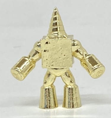 Bandai Diecast Kinkeshi 10 / Kinnikuman Motorman (Gold Plated Ver.)