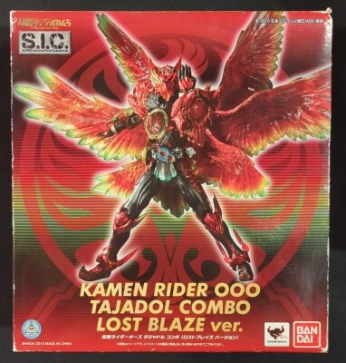 Bandai SIC Kamen Rider OOO (O's) Kamen Rider OOO (O's) Tajadol Combo Lost Blaze ver. รูปภาพ 1
