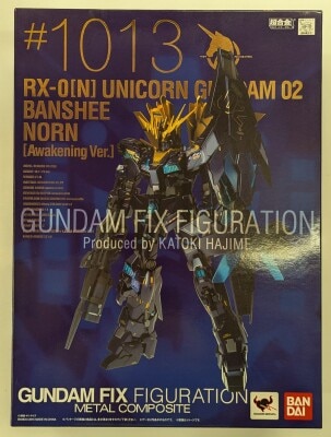 Bandai Gundam Fix Figuration Metal Composite Mobile Suit Gundam Unicorn RX-0 N Unicorn Gundam 2 Banshee Norn Awakening Version #1013