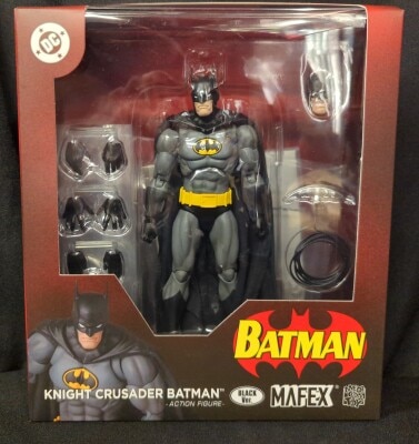 Medicom Toy MAFEX KNIGHT CRUSADER BATMAN Black ver. 270 hình ảnh 1