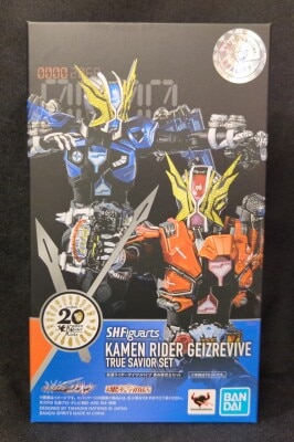 Bandai Spirits SHFiguarts Kamen Rider Zi-O Kamen Rider Gates Revive True Savior set With corrected parts