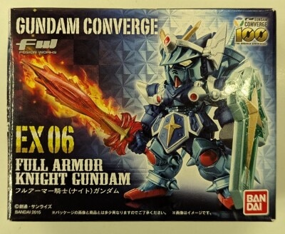 BANDAI Fusion Works (FW) Gundam Converged SD Gundam Gaiden Full Armor Knight Gundam EX06 hình ảnh 1