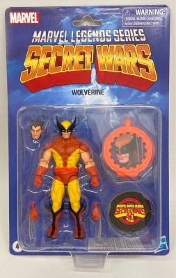 HASBRO MARVEL LEGENDS SECRET WARS WOLVERINE 6 inch