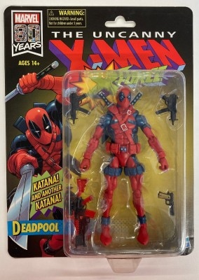 HASBRO MARVEL LEGENDS MARVEL 80 YEARS X-FORCE DEADPOOL 6- inch