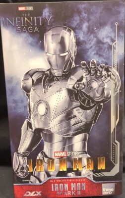THREEZERO DLX COLLECTIBLE FIGURE IRON MAN IRON MAN MARK II 1/12 Scale
