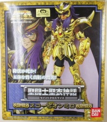 BANDAI Saint Seiya Cloth Myth Masami Kurumada Scorpion Milo/Resale Edition imagen 1