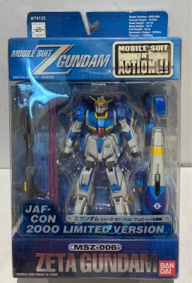 Bandai Mobile Suit (MS) in Action!! /MIA Mobile Suit Zeta Gundam Z Gundam AEUG Karaba's Amuro Ray spec machine 画像 1