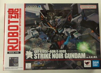 Bandai Spirits - The Robot Spirits<side ms=""> Mobile Suit Gundam SEED STARGAZER Strike Noir Gundam ver. ANIME 328 </side> Bild 1