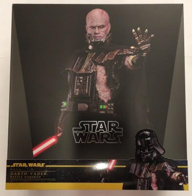 HOTTOYS MOVIE MASTERPIECE STAR WARS DARTH VADER BATTLE DAMAGED DX44