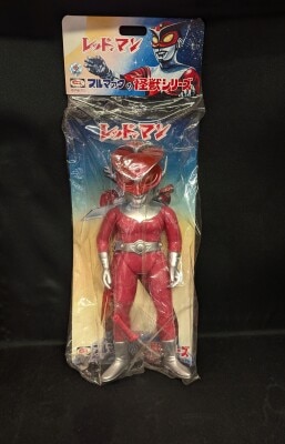 Bullmark no Kaiju Series Redman Redman Mask Detachable Second Edition (with Red Sword) 300mm Bild 1