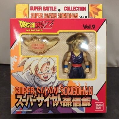 Bandai Super Warrior Encyclopedia Vol.9 Super-Saiyan Son Gohan GOLD HAIR VERSION