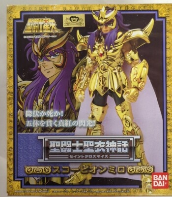 BANDAI Saint Cloth Myth Masami Kurumada Scorpion Milo Saint Seiya