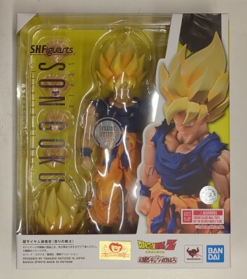 Bandai Spirits SHFiguarts Super Saiyan Son Goku(Warrior of Fury) gambar 1