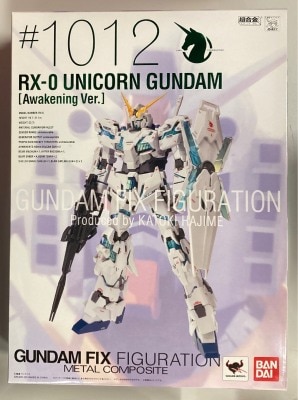 Bandai GUNDAM FIX FIGURATION METAL COMPOSITE Mobile Suit Gundam Unicorn Unicorn Gundam Awakening Version #1012 画像 1