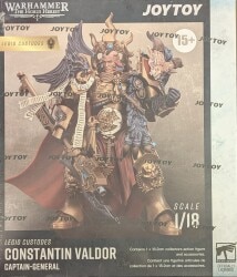 [Unopened] JOYTOY WARHAMMER THE HORUS HERESY LEGIO CUSTODES CONSTANTIN VALDOR CAPTAINE-GENERAL 1/18 scale รูปภาพ 1