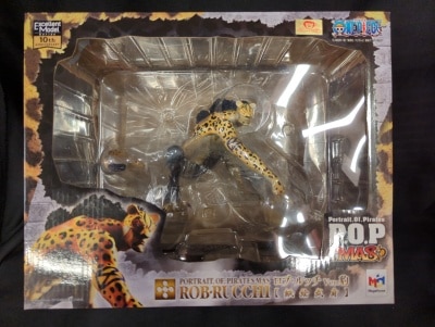 MegaHouse POP MAS Rob Lucci ver. Leopard (paper-picture Takemi) image 1