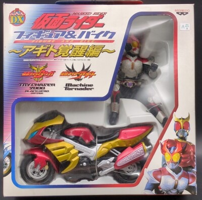 Banpresto Agito Terrible shock/Figure and bike Kamen Kamen Rider Agito Shining form and Machine Tornador