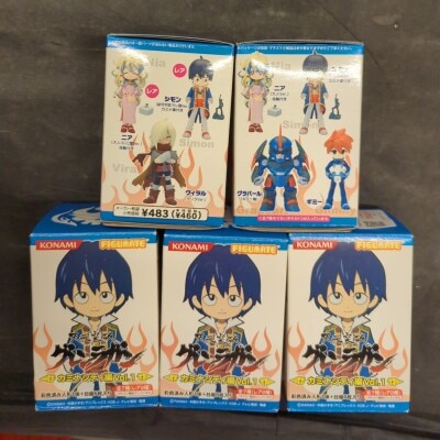 Konami FiguMate / Kamina City Edition 01 Tengen Toppa Gurren Lagann Normal 5 types / FiguMate / Kamina City Edition 01 Tengen Toppa Gurren Lagann 141931 รูปภาพ 1