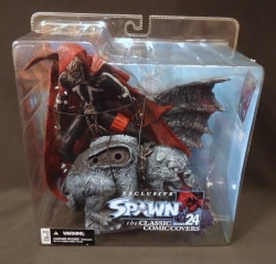 McFARLANE TOYS SERIES 24 / THE CLASSIC COMIC COVERS SPAWN / I 98 (EXCLUSIVE) 6 inches