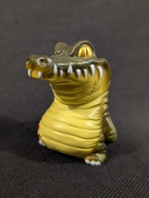 TOY'S KING Capsule Toy Collection series 03 Yellow/Dark Brown Man-eating Crocodile PUCHI Kuro-chan รูปภาพ 1