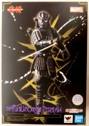 Bandai Meisho MANGA REALIZATION Secret Black Spider-Man gambar 1