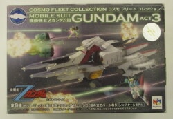 MegaHouse Cosmo Fleet Collection ACT3/Z Gundam Edition Mobile Suit Zeta Gundam Radish (Damaged Model)/ Gundam Mk-II(A.E.U.G. Color) Included 3 รูปภาพ 1