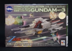MegaHouse Cosmo Fleet Collection ACT3/Z Gundam Edition Mobile Suit Zeta Gundam Gwadan/Qubeley 8 gambar 1