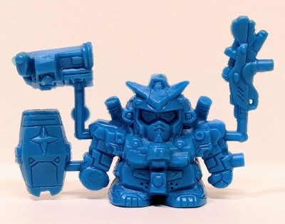 Bandai SD Gundam Mark 30 Gundam Full Armor Type Unit 3 (Full Armor 7th Gundam) / RX-78-3 Blue color