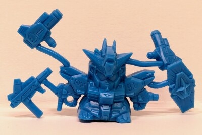 Bandai SD Gundam Mark 47 RXF91 / Gundam RXF91 Blue color รูปภาพ 1