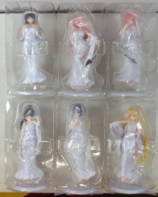 VISION CHILLfigg 15th Goddess Dress ver. Complete 6 Type Set imagen 1