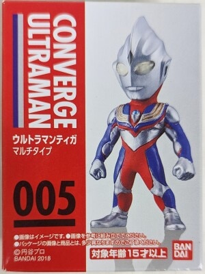 Bandai CONVERGE Ultraman Tiga Multi Type 005 รูปภาพ 1