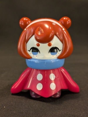 MEDICOMTOY VAG series SPECIAL HAKURO Denshikodako Cyborg 009 60th Anniversary ver. Red Hair x Pink