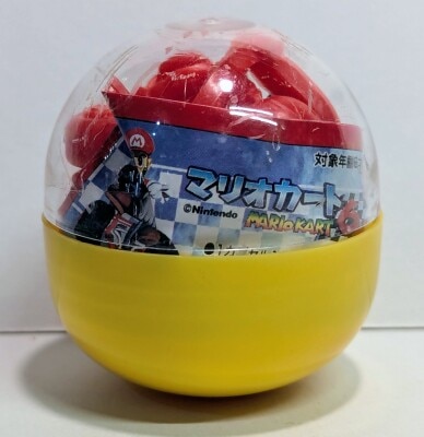 Bandai Mario Kart 64 Mario Kart Signal-shaped Starter Kit with Wario & Chain Chomp (Red) รูปภาพ 1
