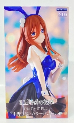 Furyu Trio-Try-iT Figure The Quintessential Quintuplets Nakano Miku Color Bunny Ver. รูปภาพ 1