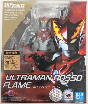 BANDAI SPIRITS SHFiguarts Ultraman R/B Ultraman Rosso Flame With The First Edition Bonus Item