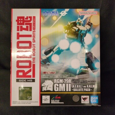Bandai Spirits - The Robot Spirits<side ms=""> Mobile Suit Zeta Gundam RGM-79R GM II (A.E.U.G. Version) ver. ANIME ~Ballute Pack Equipped~ </side> Bild 1