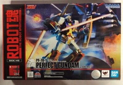Bandai Spirits - The Robot Spirits<sidems> Mobile Suit Gundam MSV PF-78-1 Perfect Gundam ver. ANIME 264 </sidems> รูปภาพ 1