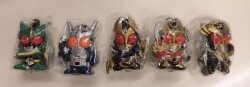 Bandai Flash Swing Kamen Rider Agito Complete 5 Piece Set Flash Swing รูปภาพ 1