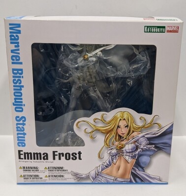 Kotobukiya MARVEL BISHOUJO STATUE X-MEN EMMA FROST (Limited Edition / Clear body) PVC รูปภาพ 1