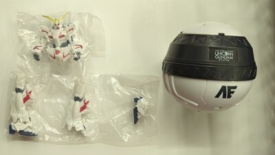 Bandai Namco Capsule Structure RX-0 Unicorn Gundam Ver.TWC Mobile Suit Gundam Unicorn 01 Unicorn Gundam Destroy Mode 01