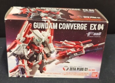 BANDAI Fusion Works (FW) Gundam Converge Gundam Sentinel Zeta Plus C1Bst Hummingbird ver. Red EX04 รูปภาพ 1