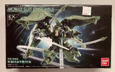 Bandai MOBILE SUIT ENSEMBLE Mobile Suit Gundam Unicorn Kshatriya EX02