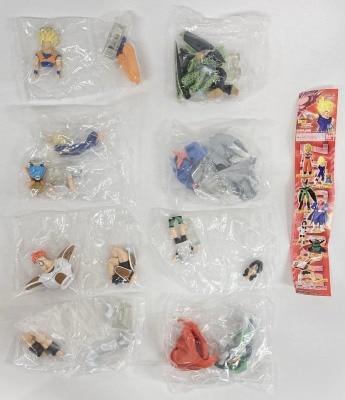 Bandai Dragon Ball Z 06 Majin Taitou Hen HG Complete 7 Type Set