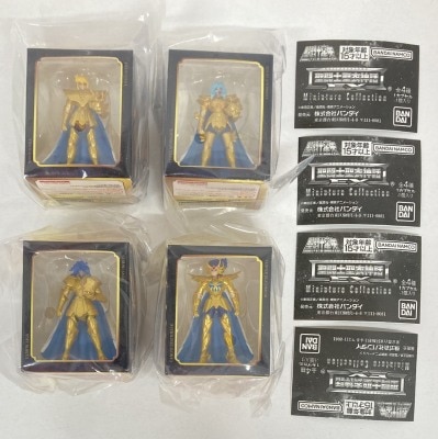 BANDAINAMCO/ Bandai Spirits Saint Seiya Myth Cloth EX Miniature Collection Masami Kurumada Complete 4 Type Set Miniature Collection Bild 1