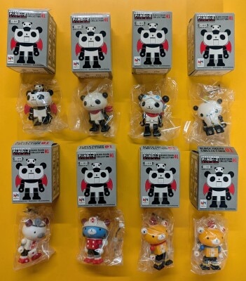 MegaHouse BLOCK FIGURE COLLECTION 01 Panda Z 1BOX